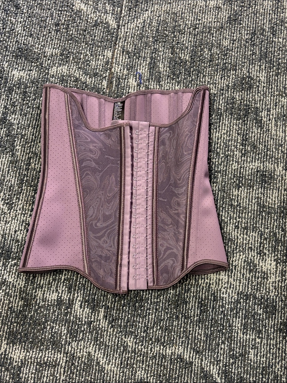 Sculpting Waist Trainer Corset in Dusty Mauve
